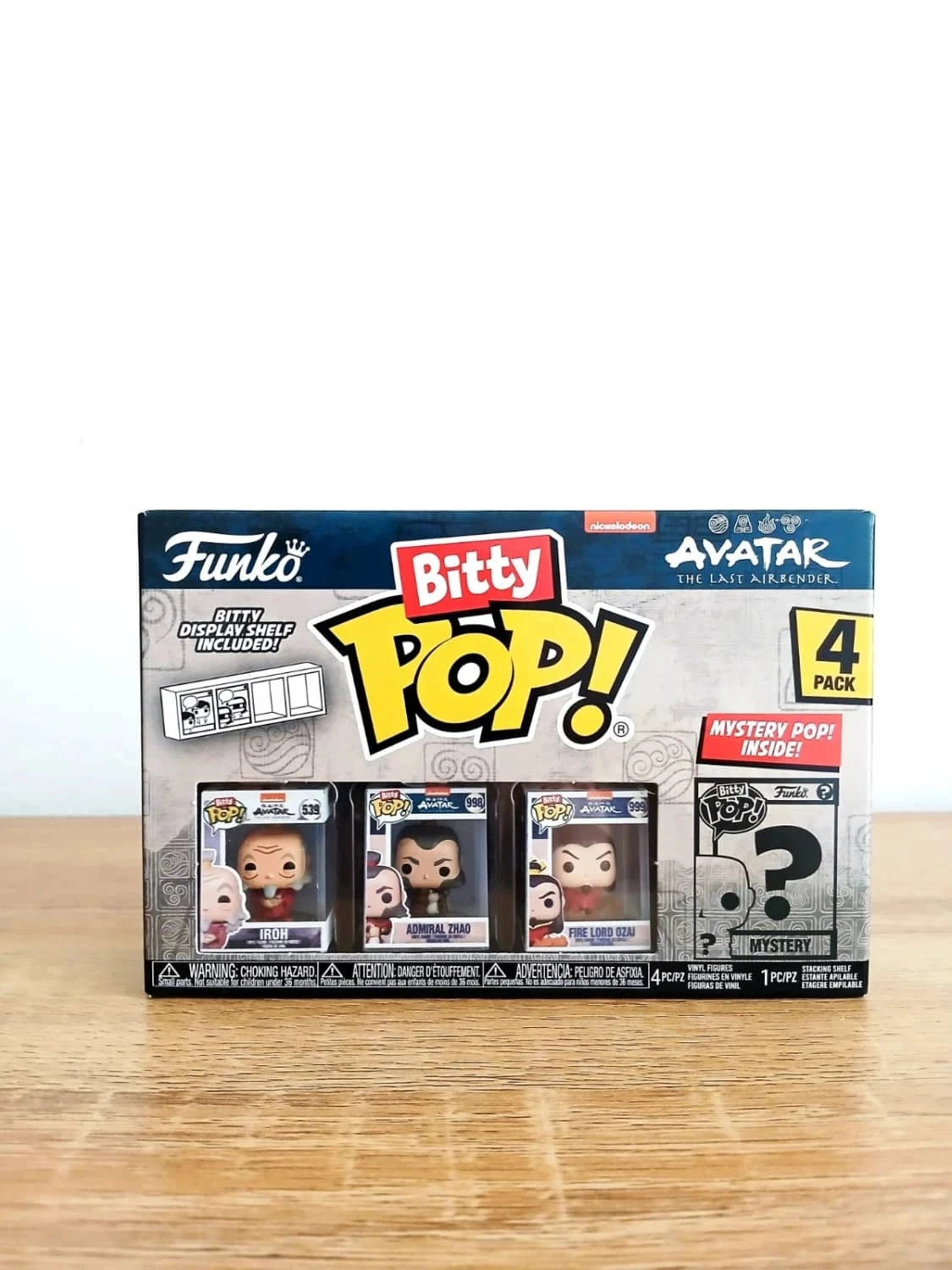 Pack 4 figurines Bitty POP! Avatar The Last Airbender